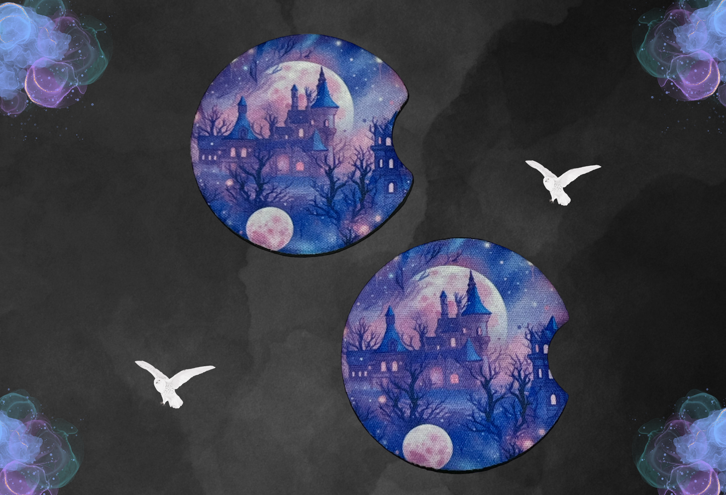 Victorian Moon Light Coasters