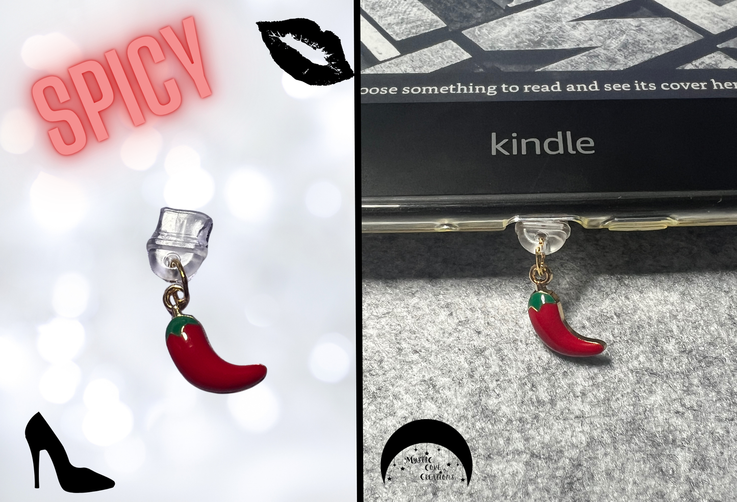 Spicy Dust Plug Charm-USB-C/Type-C