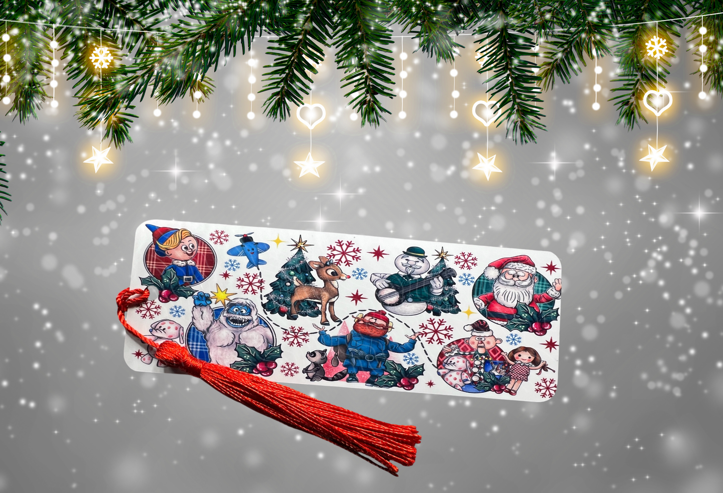 Christmas Time Metal Book Mark