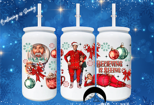 16oz Believing Is Seeing Stainless Steel Can Tumbler