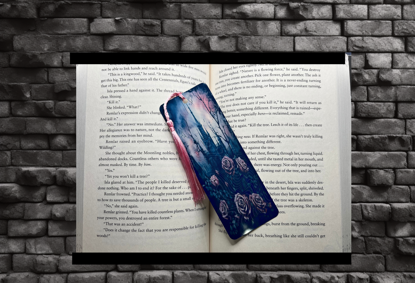 Metal Sublimation Book Mark "Gothic Victorian"