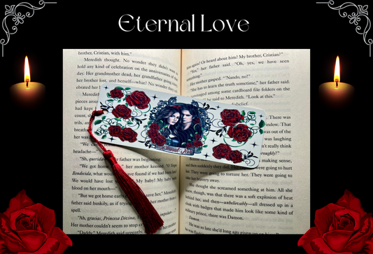 Eternal Love Metal Book Mark