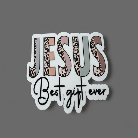 Jesus Best Gift Ever Sticker